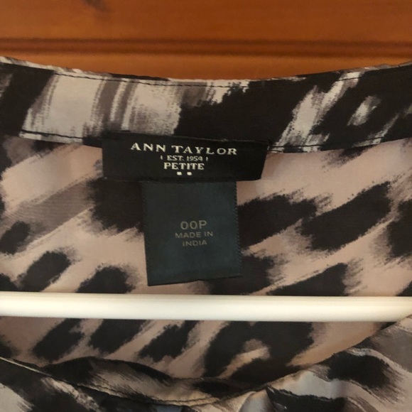 Ann Taylor Cheetah Shirt - Picture 3 of 3